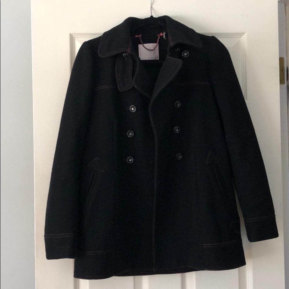 Rebecca Taylor Wool Peacoat